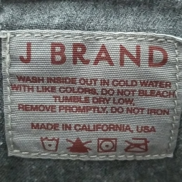 J Brand straight "Cigarette Leg" Jeans - Picture 10 of 11